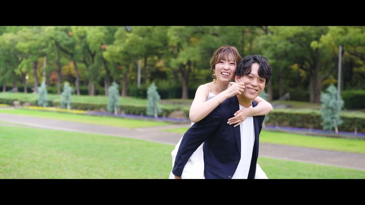 秋の公園で幻想的なムービー撮影