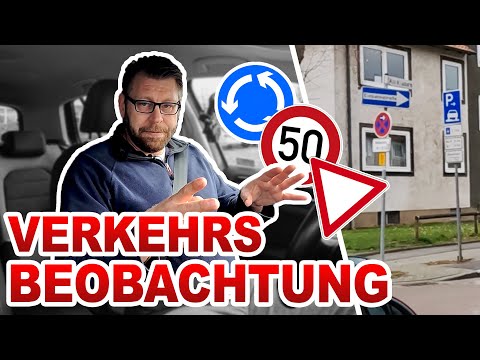 VERKEHRSBEOBACHTUNG! Darauf musst du achten 🚗