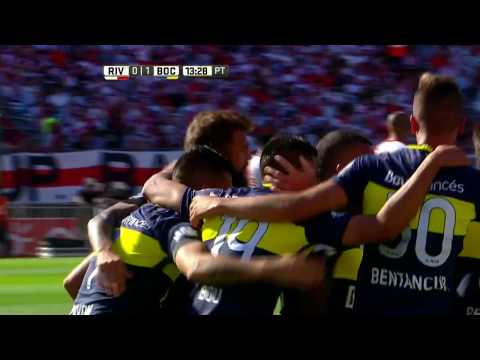 Gol de Bou | Boca 1-0 River | Primera Division 2016 |HD|