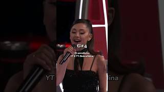 Ariana Grande&#39;s AMAZING Agility on The Voice 🤯 || #arianagrande #shorts #music #youtubeshorts