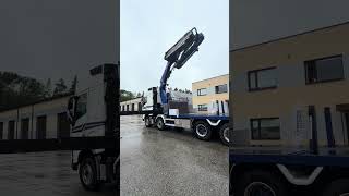 Volvo FH550 8X2 EURO6 + FASSI F660 + JIB flatbed truck for sale - Image 5 | Autoline ZW Volvo FH550 8X2 EURO6 + FASSI F660 + JIB flatbed truck | Image 5 - Autoline