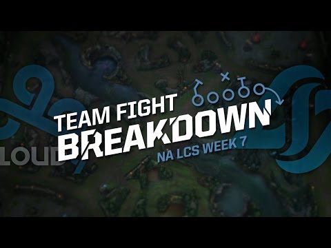 Team Fight Breakdown with Jatt: C9 vs CLG (2016 NA LCS Spring Week 7)
