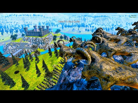 Heroes Castle Siege by 5000 Chimera - Ultimate Epic Battle Simulator UEBS