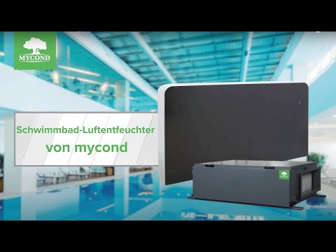 Pool-Entfeuchter von mycond | Ihr Komfort sollte immer an erster Stelle stehen.