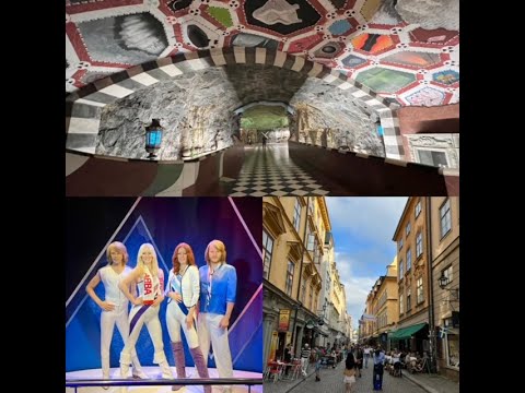 Abba Museum, Stockholm Old Town and Most Colorful Underground Metro in Stockholm