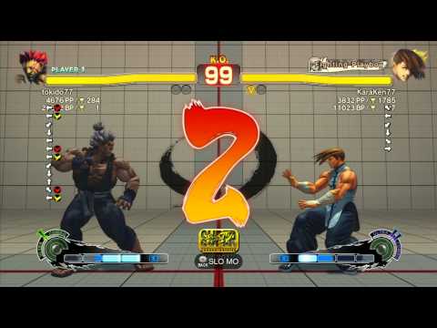 SSF4 AE 2012: Tokido (Akuma) vs KaraKen77 (Yang) - Xbox Live Ranked Match