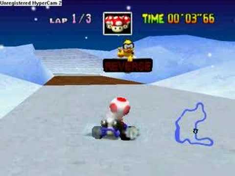 Mario Kart 64 glitch