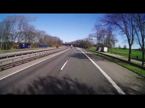 Germany. Motorway A44, Aachen-Lichtenbusch — Aachen, 2017, 4x