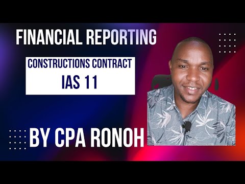 FINANCIAL REPORTING & ANALYSIS #cpa #accounting CONSTRUCTIONS CONTRACT IAS 11