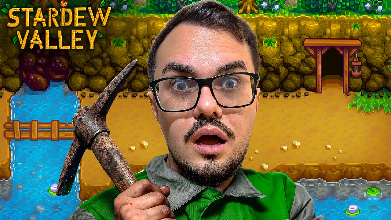 EXPLORANDO AS MINAS PROFUNDAS - STARDEW VALLEY