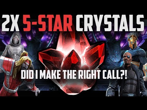 DOUBLE 5-Star Crystal Opening - Dungeon Edition! - Marvel Contest of Champions