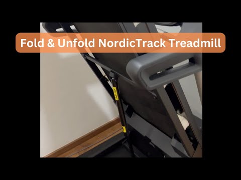 How to Fold and Unfold NordicTrack Treadmill