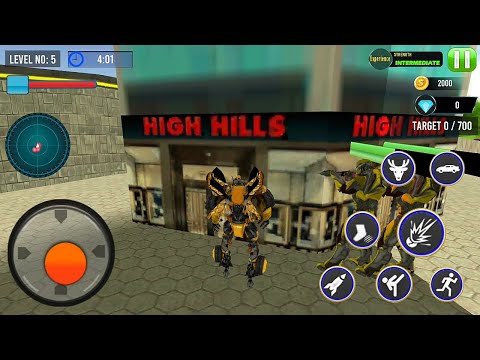 Deer Robot Car Game (Robot Transforming Games)