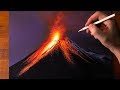Volcano Drawing 🌋