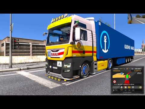 Euro Truck Simulator 2 (1.28) Reworked Kogel trailer V1 +DLC's & Mods