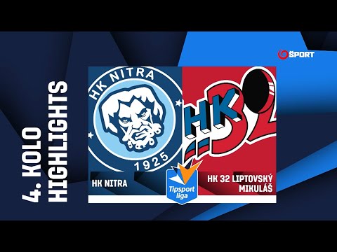 4. kolo: HK Nitra – HK 32 Liptovský Mikuláš 5:2 (2:0, 1:0, 2:2)