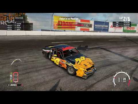Wreckfest Walkthrough Part 16 - "National Amateurs - Ramming It Down"