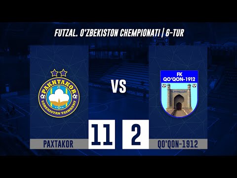 Futzal. Paxtakor - Qo'qon-1912 - 11:2. O'zbekiston chempionati | 6-tur (16.10.2020)
