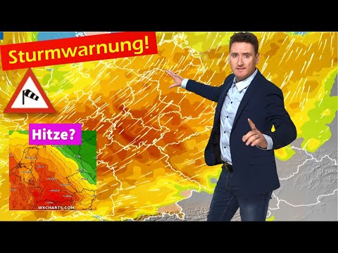 ACHTUNG: Sturmwarnung! Heftiger Sturzregen und Gewitter! Wann kommt der Sommer wieder zurück?