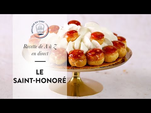 Recette en direct de A à Z : le Saint-Honoré !