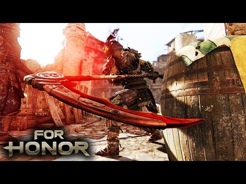 Orochi slices & deflects his way through hoards of enemies again [For Honor]