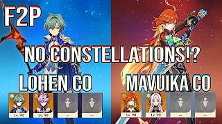 🔥 F2P Duos!? Lohen & Durin | Mavuika & Citlali Destroy Abyss 12 | Genshin Impact