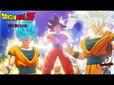 Dragon Ball Z Kakarot - Goku SSJB, Ultra Instinct Incompleto e Ultra Instinct