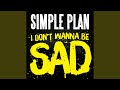 I Don't Wanna Be Sad 
