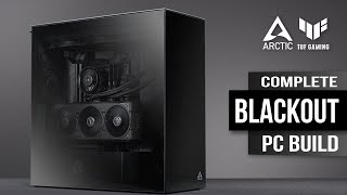 Stealth PC Build | Blackout Gaming Aesthetics | RTX 5070Ti + Core Ultra 7 265K + ARCTIC Xtender VG