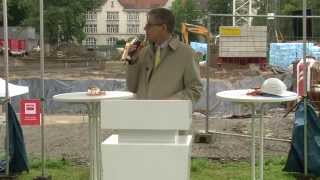 preview picture of video 'Grundsteinlegung SBK Pflegeheime Seniorenzentrum Köln-Riehl 2014'