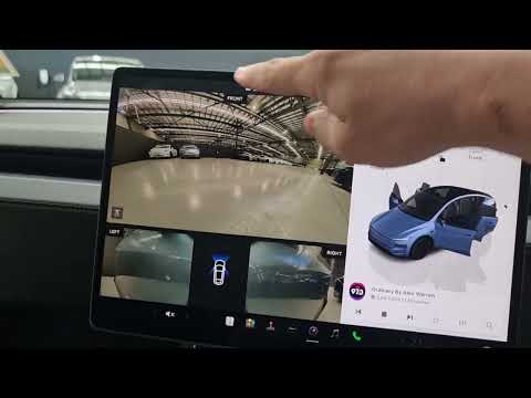 New Model Y Front Camera!