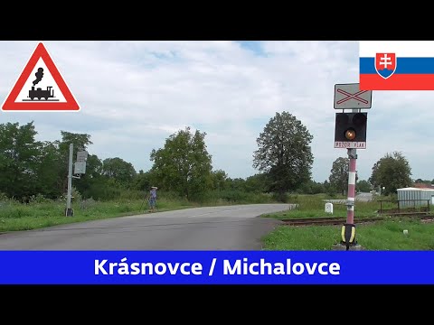 Železniční přejezd/Železničné priecestie Krásnovce/Michalovce (SK) - 30.7.2019