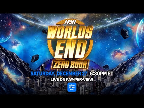AEW Worlds End: Zero Hour LIVE - Full Pre-Show from Chicago | Prime Video