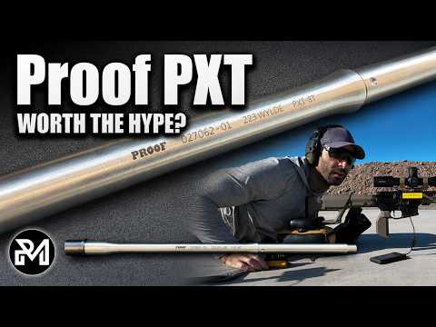 Proof Research CZ457 Carbon Fiber Prefit Match Barrel - Match Ammo Testing