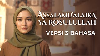Download lagu ASSALAMUALAIKA YA RASULULLAH – Versi 3 bahasa Lirik | Harmologics (Wanita, Vokal Airy) mp3