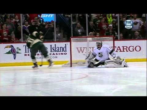 Full shootout Mar 30 2013 LA Kings vs Minnesota Wild NHL Hockey