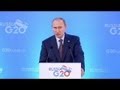 Итоги саммита G-20 подвел президент РФ Владимир Путин 
