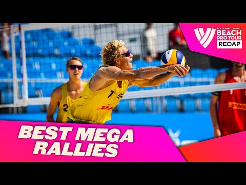"Have you seen THAT?!"👀 | Best Mega Rallies | BeachProTour2022