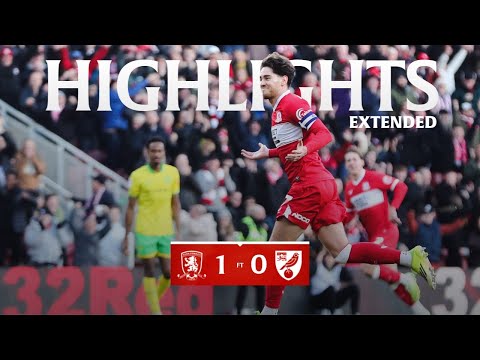 5️⃣ In A Row | Extended Highlights | Boro 1 Norwich 0 | Matchday 30