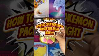 How to open Pokemon packs the right way - pt 14#pokemon #pokemontcg #pokemoncards