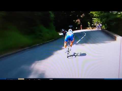 2018 TDF crash - Gilbert stage 18