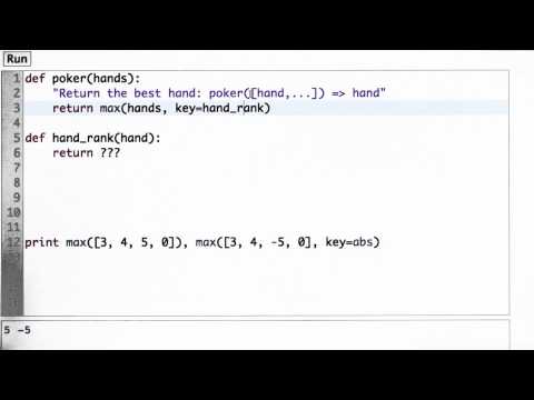 Welcome Design of Computer Programs