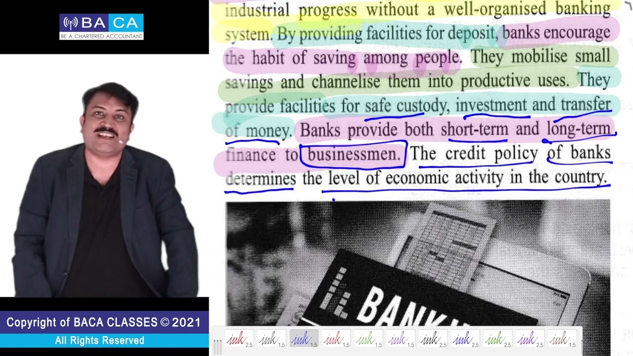 Lecture - 1 | Banking | Class - 9 | ICSE | Commerce #class9 #commerce #icse