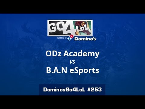 ODz Academy vs. B.A.N eSports - Octavos - Domino's Go4LoL #253