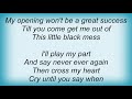 Shivaree - Little Black Mess Lyrics