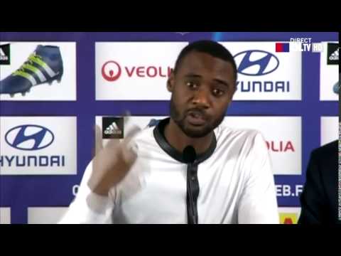 Le lapsus de Nicolas Nkoulou lors de sa présentation à l'OL