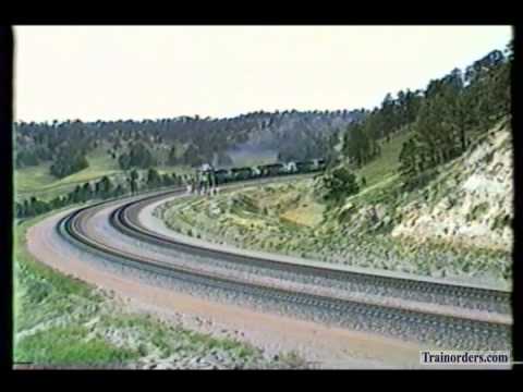 Classic Railroad Series 474 - BN EB on Crawford Hill August 1, 1990