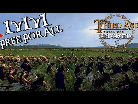 --MARCH OF THE MISTY MOUNTAINS--- 1v1v1v1 Free For All Third Age: Reforged Patch .95