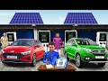 Solar Electric Car Charging Station Engineer Ki Safalta Hindi Kahani Moral Stories New Comedy Video