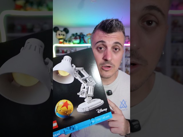 Vídeo relacionado con LEGO Ideas Disney Pixar Luxo Jr. - Maqueta para Adultos de Película con Referencias a Toy Story, Ratatouille, Monstruos S.A. y Más - Lámpara para Escritorio - Regalo para Hombres y Mujeres 21357